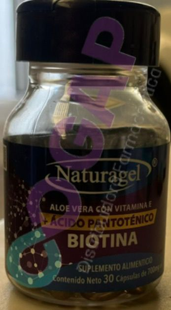 BIOTINA/ALOE/VIT E+AC PANTOTENICO C/30 CAP NARURAGEL 700MG