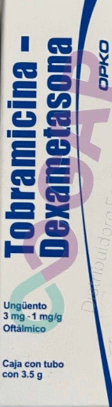 GE TOBRAMICINA/DEXAMETASONA UNG OFT TUBO 3.5 G