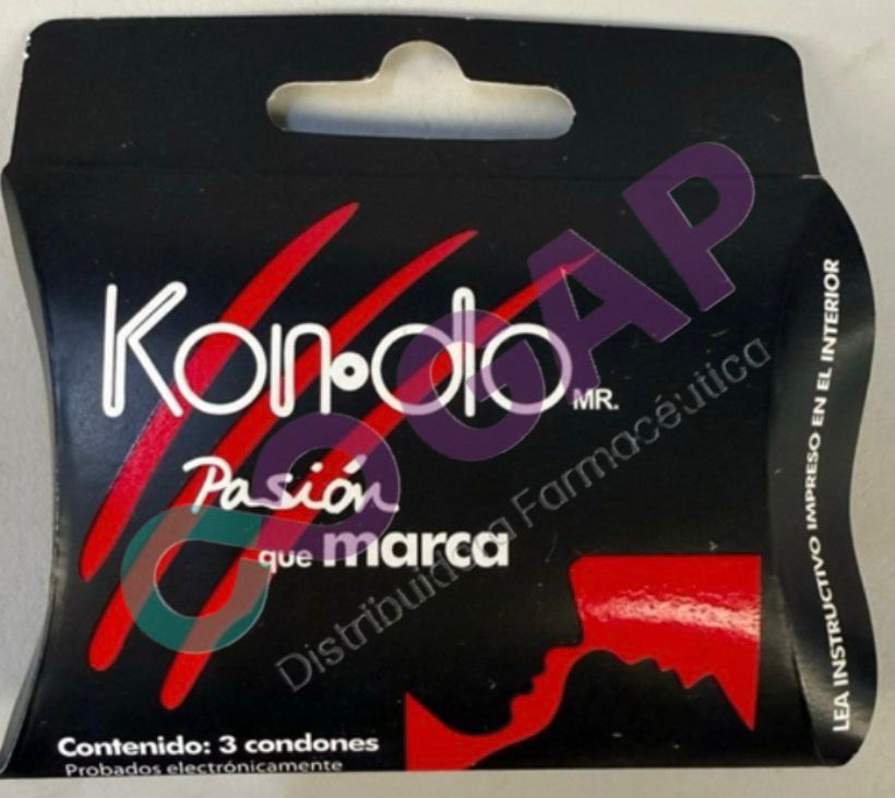 KON-DO PRESERVATIVO NATURAL LISO CARTERA C/3 PZS