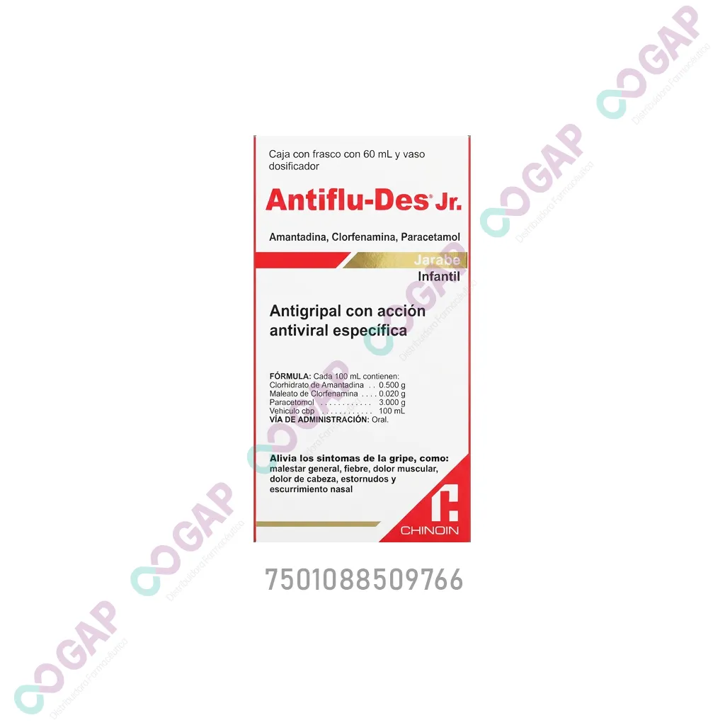 ANTIFLU-DES JR JARABE INFANTIL 60 ML