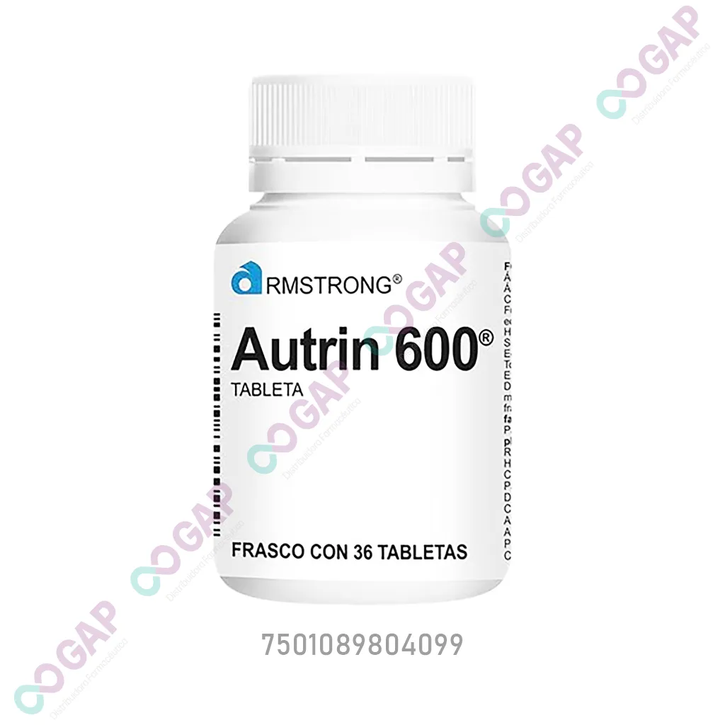 AUTRIN 600MG FCO C/36 TAB
