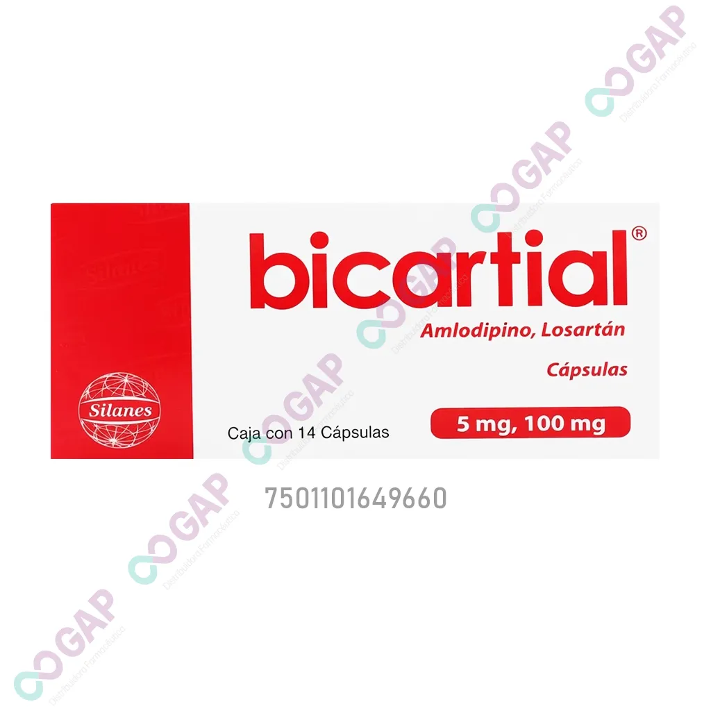 BICARTIAL 5/100MG C/14 CAP