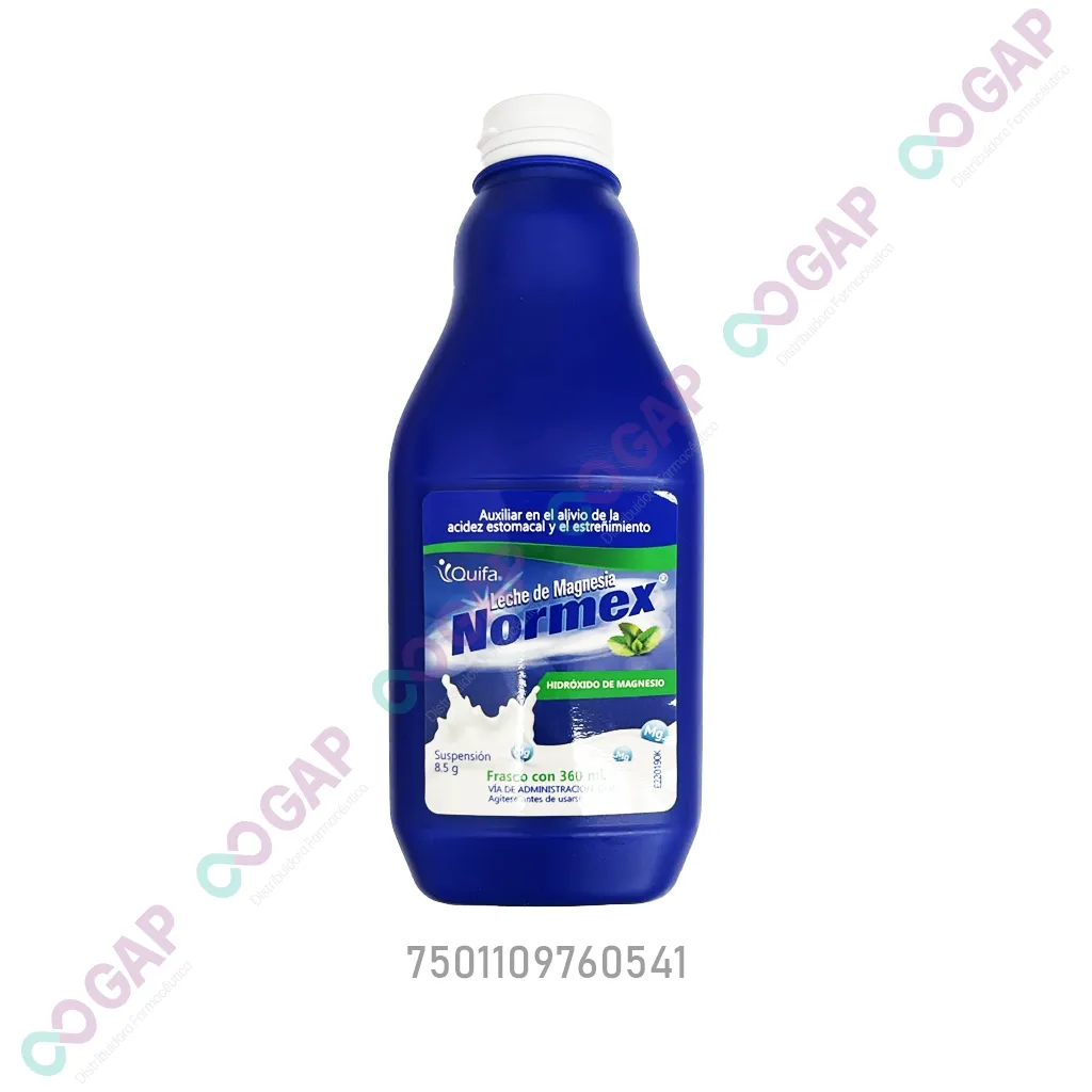 LECHE DE MAGNESIA NORMEX 360 ML
