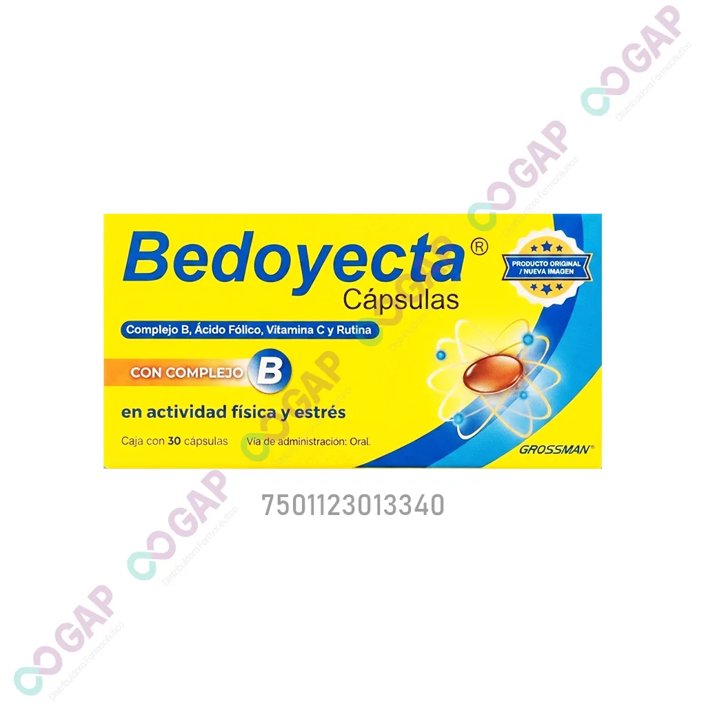 BEDOYECTA COMPLEJO B CAJA C/30 CAPSULAS