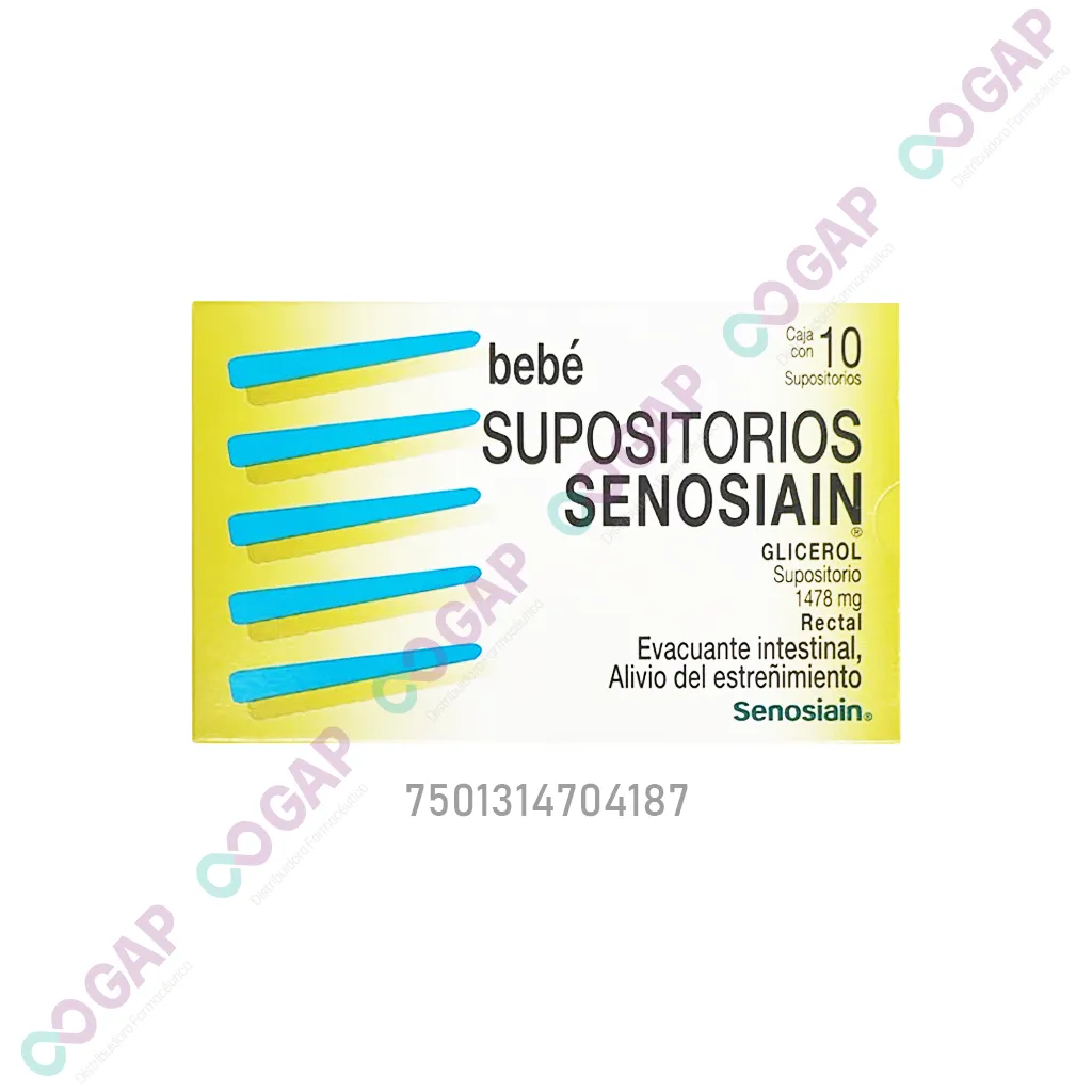 SENOSIAIN SUPOSITORIOS BEBE C/10 SUP