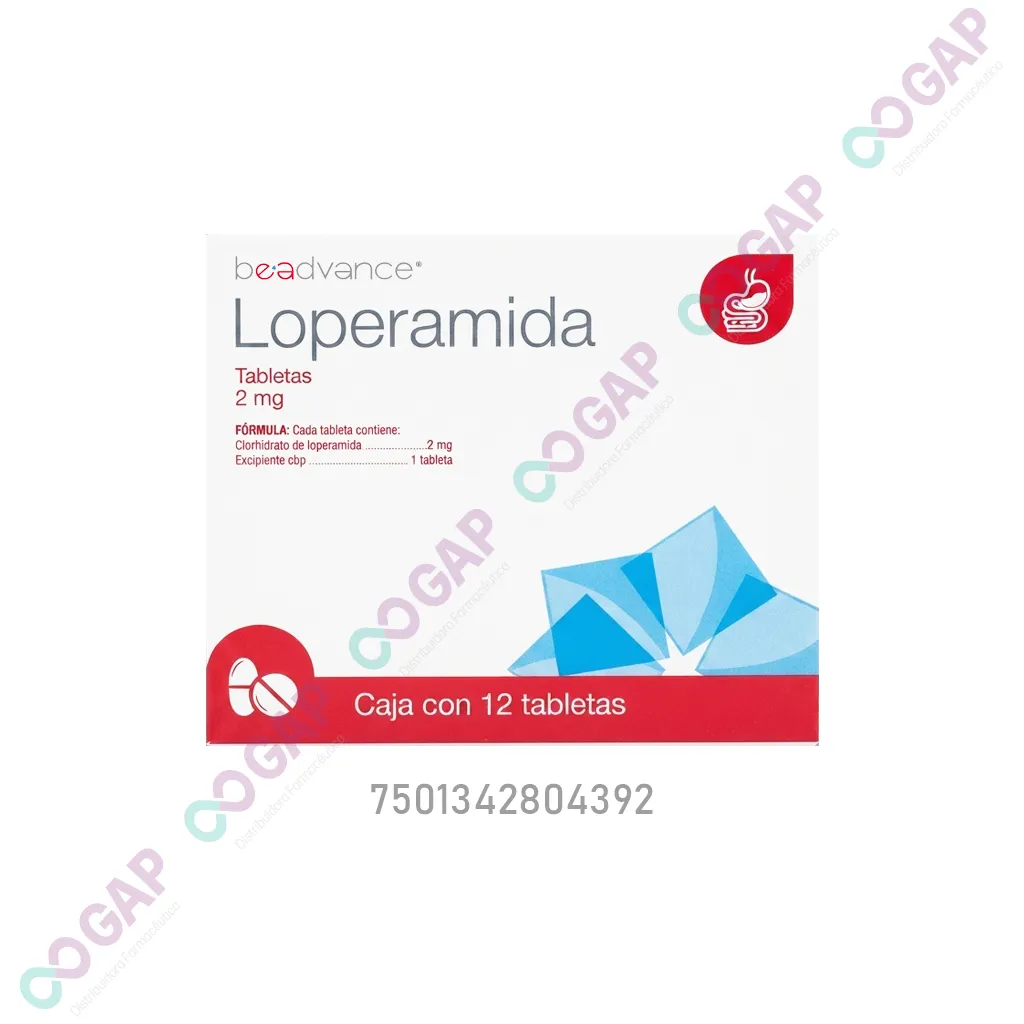 GE LOPERAMIDA 2MG C/12 TAB BEADVANCE
