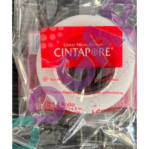 CINTAPORE TRANSPARENTE ROLLO 1.25CMX5M 1 PZA