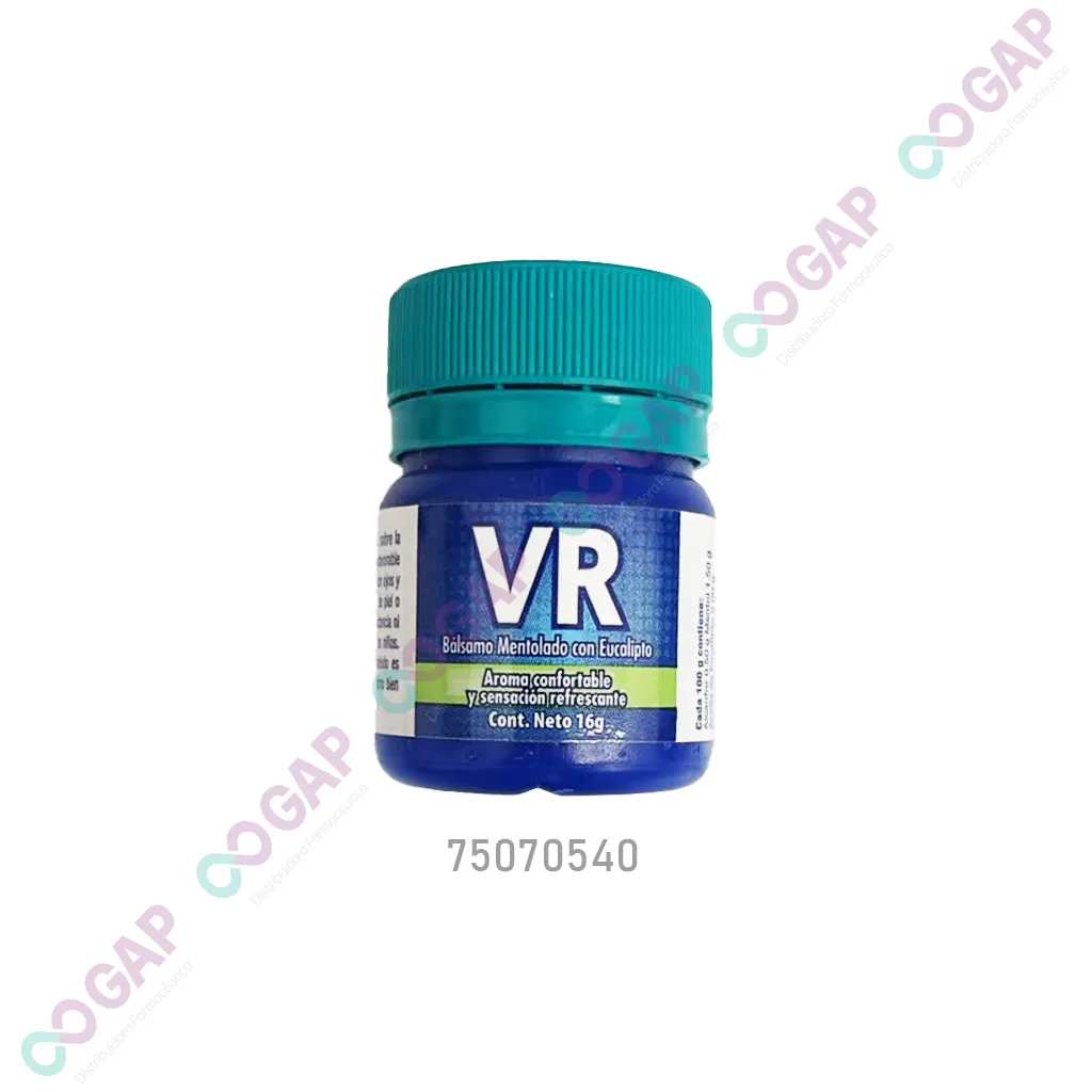 VR BALSAMO MENTOLADO C/EUCALIPTO TARRO 16 G