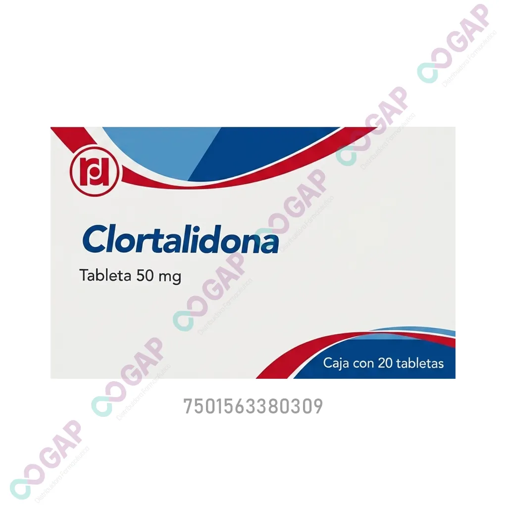 GE CLORTALIDONA 50MG C/20 TAB RANDALL
