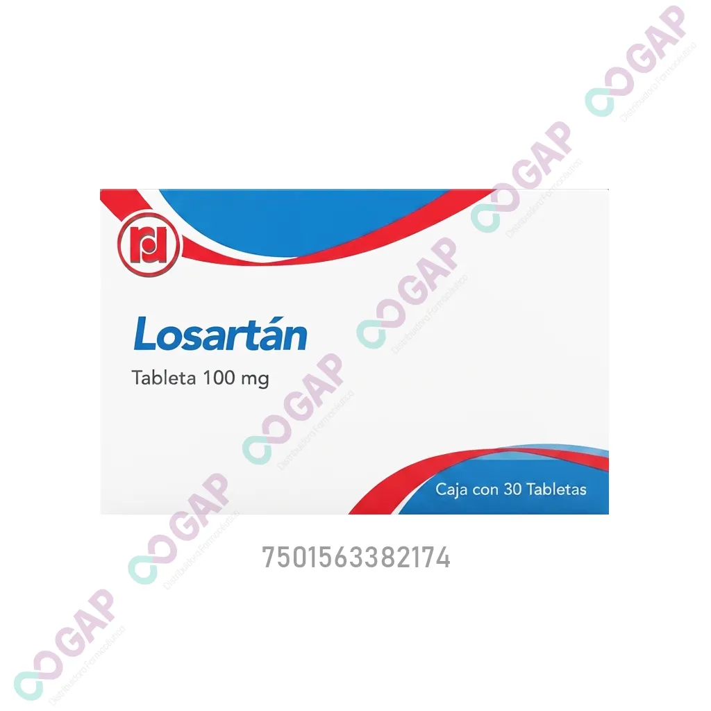GE LOSARTAN 100MG C/30 TAB RANDALL