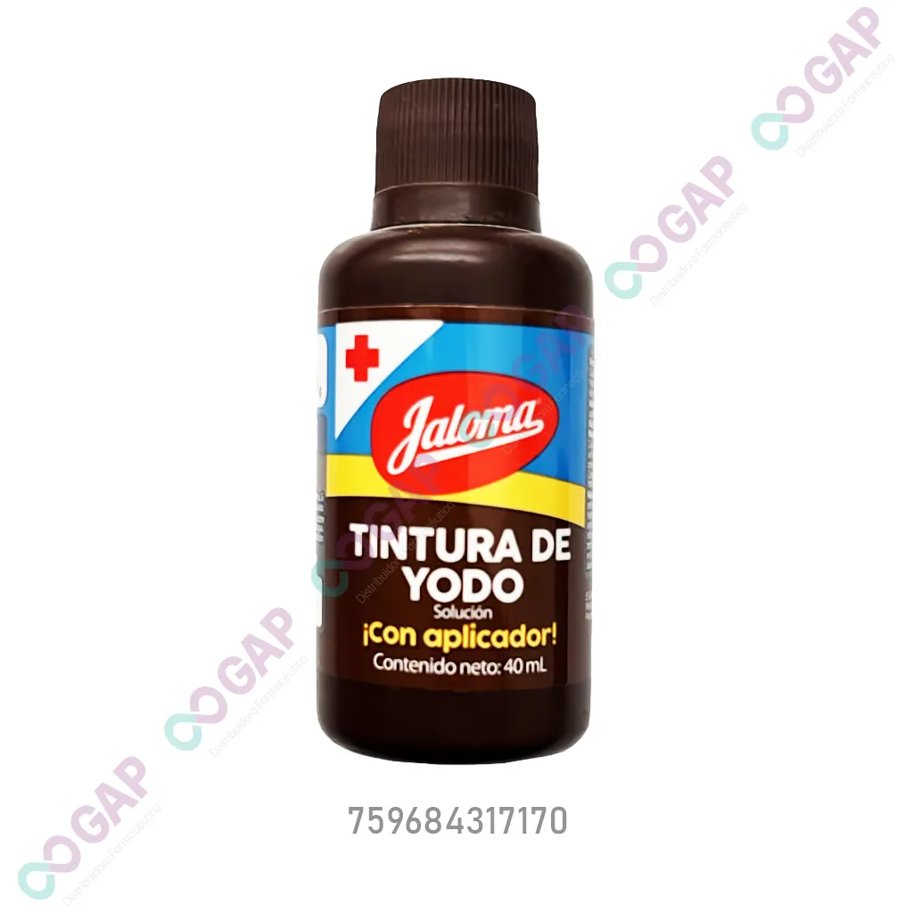 TINTURA DE YODO JALOMA SOL CON APLICADOR 40 ML