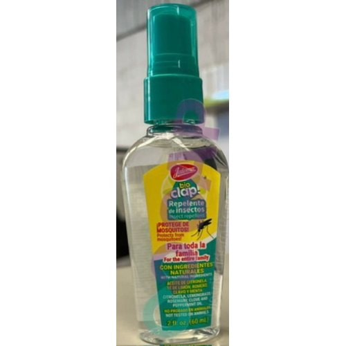 BIO CLAP REPELENTE DE INSECTOS FCO ATOMIZADOR 60 ML