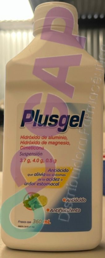 GE ALUM/MAGNE/DIMETICONA PLUS GEL SUSP 360 ML