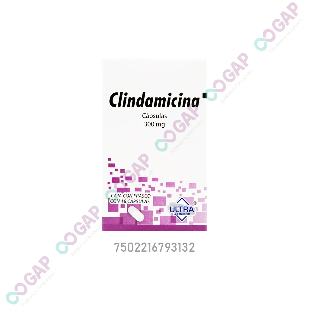 GE CLINDAMICINA 300MG C/ 16 CAP ULTRA