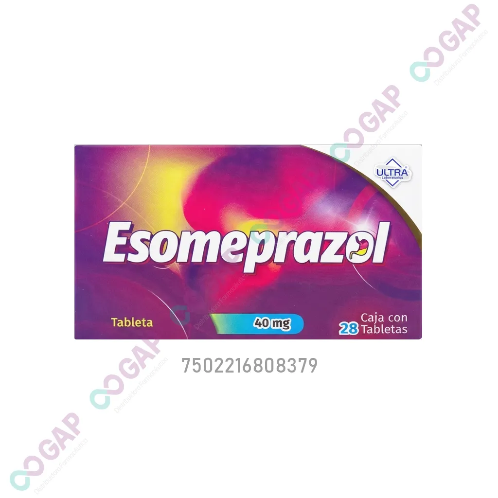 GE ESOMEPRAZOL ULTRA 40 MG 28 TABLETAS