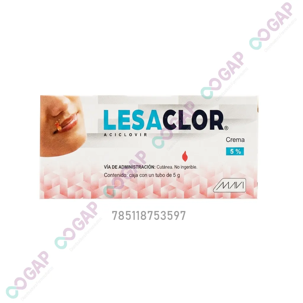 GE ACICLOVIR LESACLOR CREMA 5% 5G