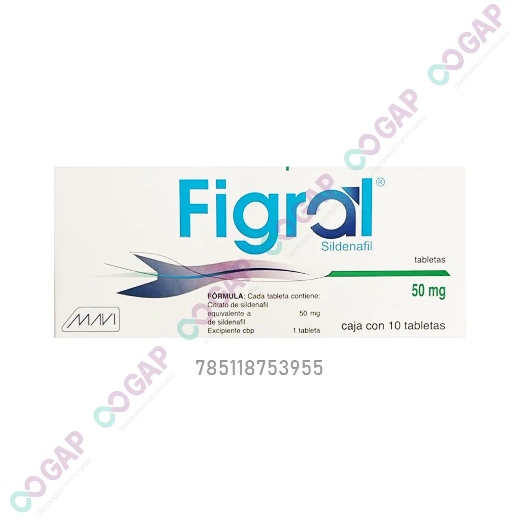 GE SILDENAFIL 50MG C/10 TAB FIGRAL