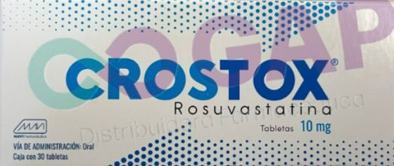 GE ROSUVASTATINA 10 MG CROSTOX C/30 TBS