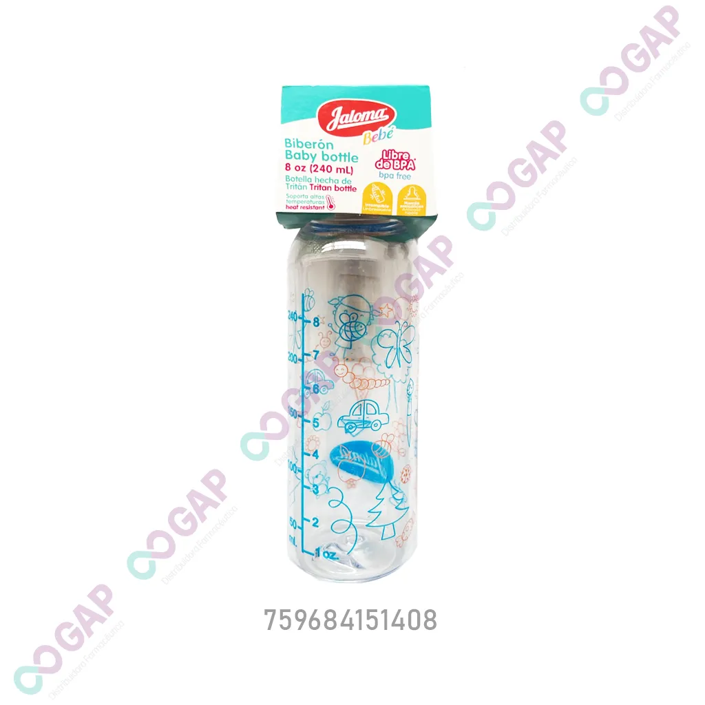 BIBERON JALOMA 8 OZ 240 ML NIÑO