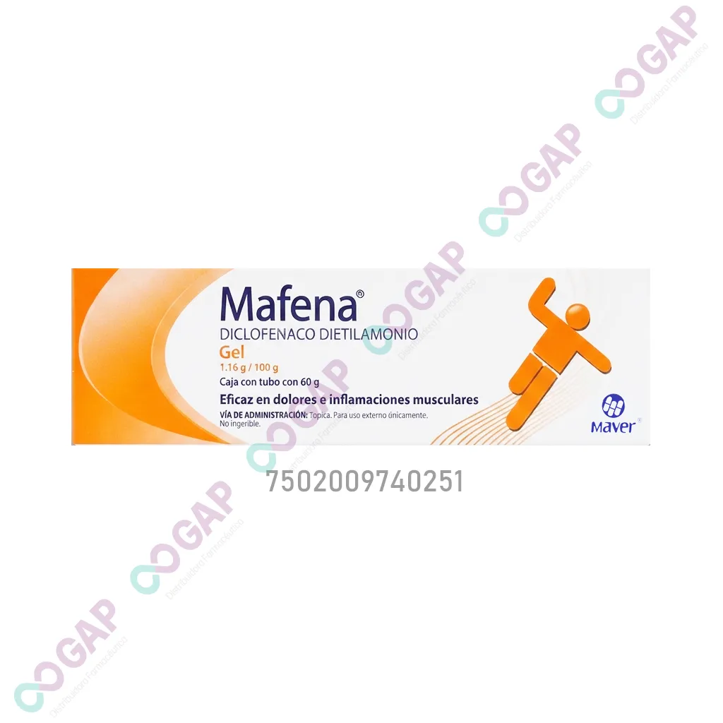GE DICLOFENACO MAFENA GEL TUBO 60 G