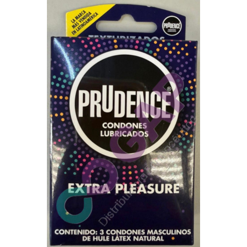 PRUDENCE EXTRA PLEARSURE C/3CONDONES