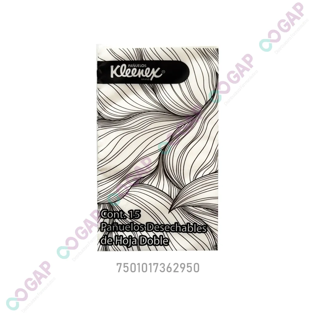 KLEENEX C/15 PAÑUELOS IND
