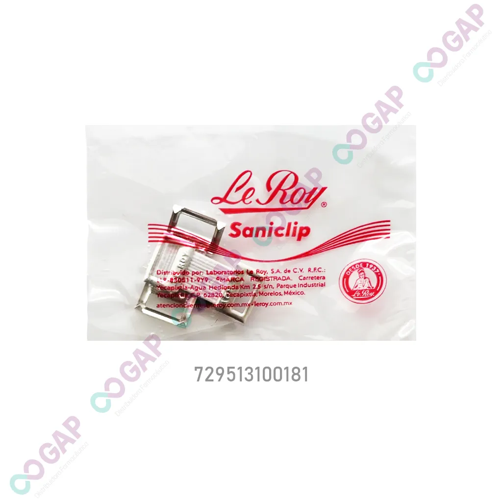 SANICLIP PARA VENDAS SOBRE C/2