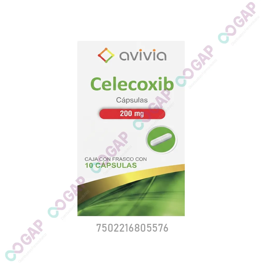 GE CELECOXIB 200MG C/10 CAP AVIVIA