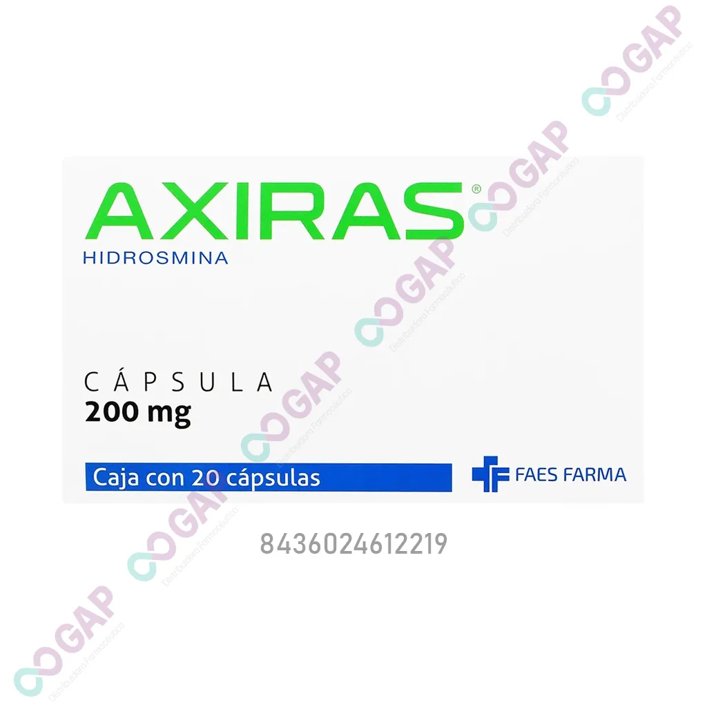 AXIRAS 200 MG C/20 CAP