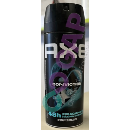 DESODORANTE AXE AEROSOL 150 ML CONVICTION MEN