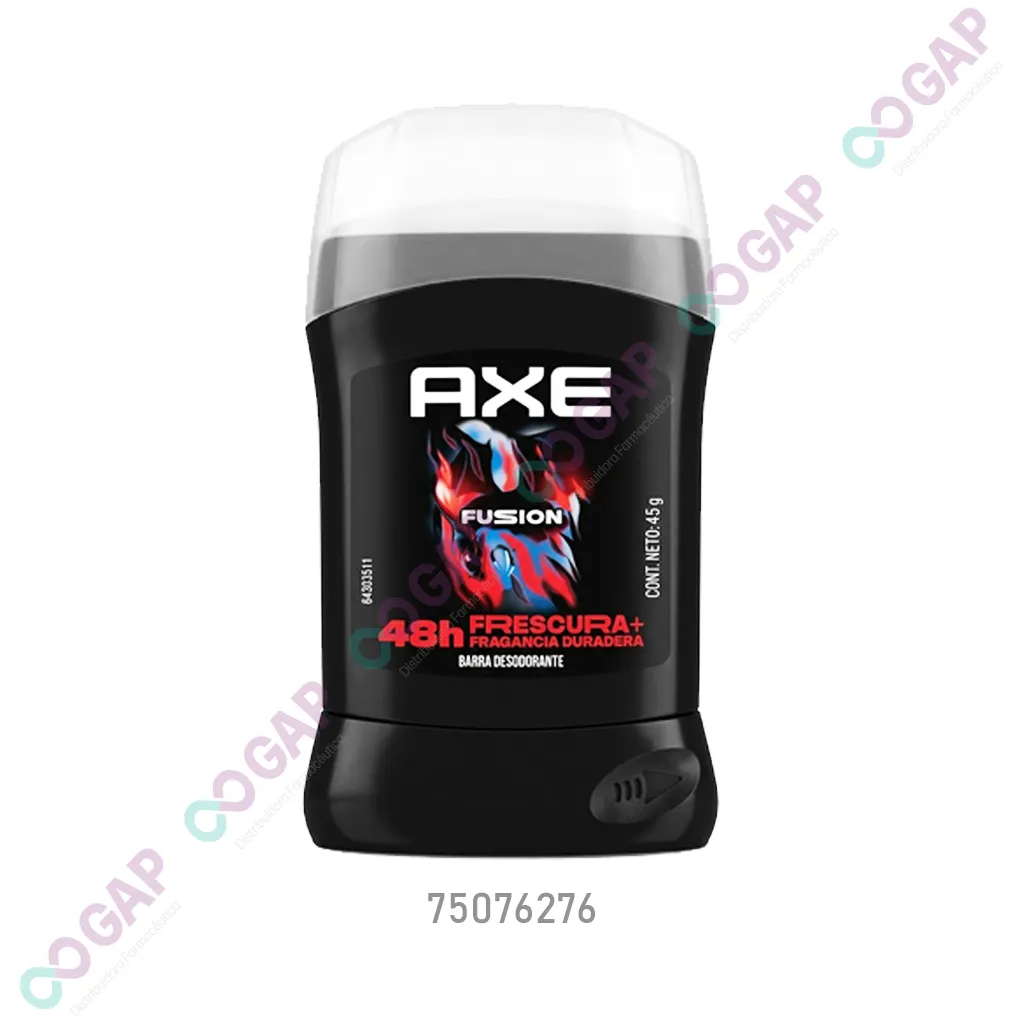 DESODORANTE AXE BARRA 45 G FUSION MEN