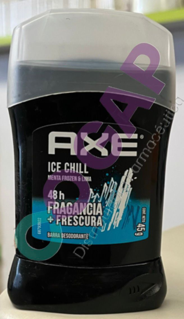 DESODORANTE AXE BARRA 45 G ICE CHILL MEN