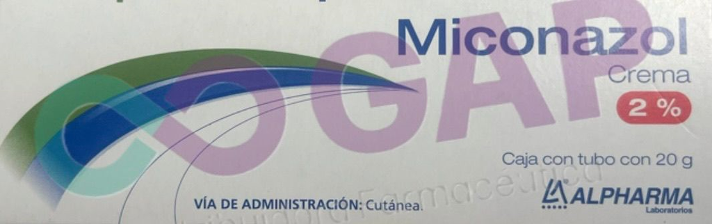 GE MICONAZOL 2% CRA C/20G ALPHARMA