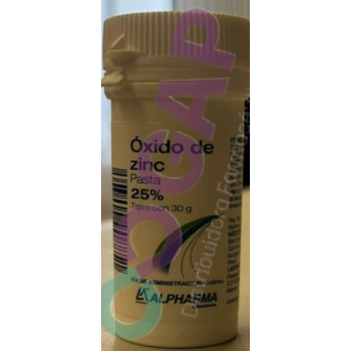 OXIDO DE ZINC 25%