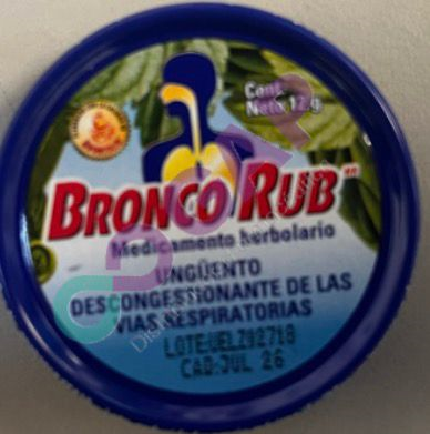 BRONCO RUB UNG LATA 12 G
