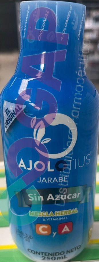 AJOLOTIUS JARABE SIN AZUCAR 250 ML