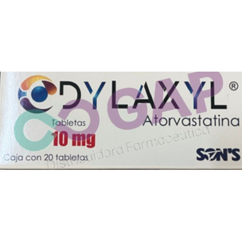 GE ATORVASTATINA 10 MG C/20 TAB DYLAXYL