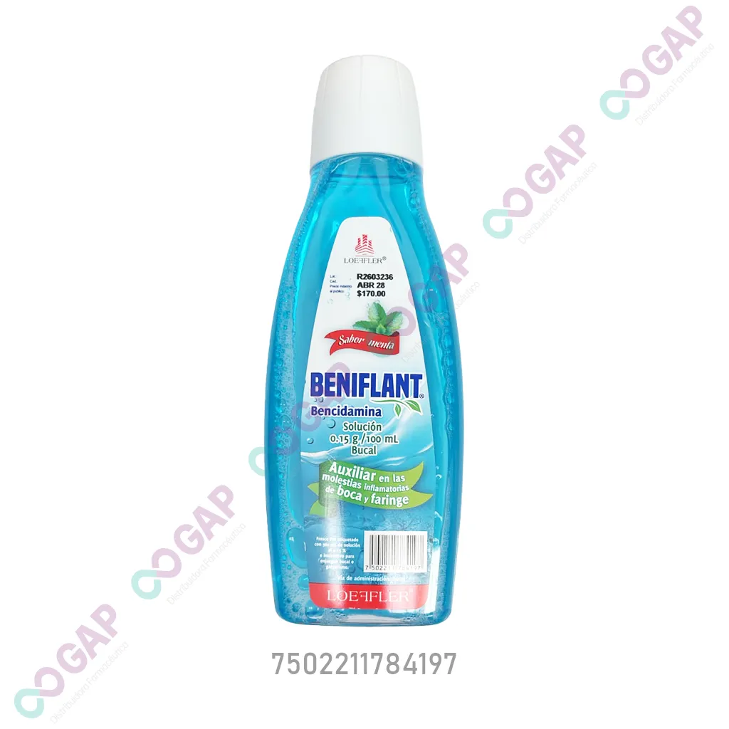GE BENCIDAMINA BENIFLANT SOL FCO 360 ML