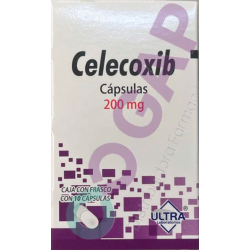 GE CELECOXIB ULTRA 200 MG 10 CAPSULAS