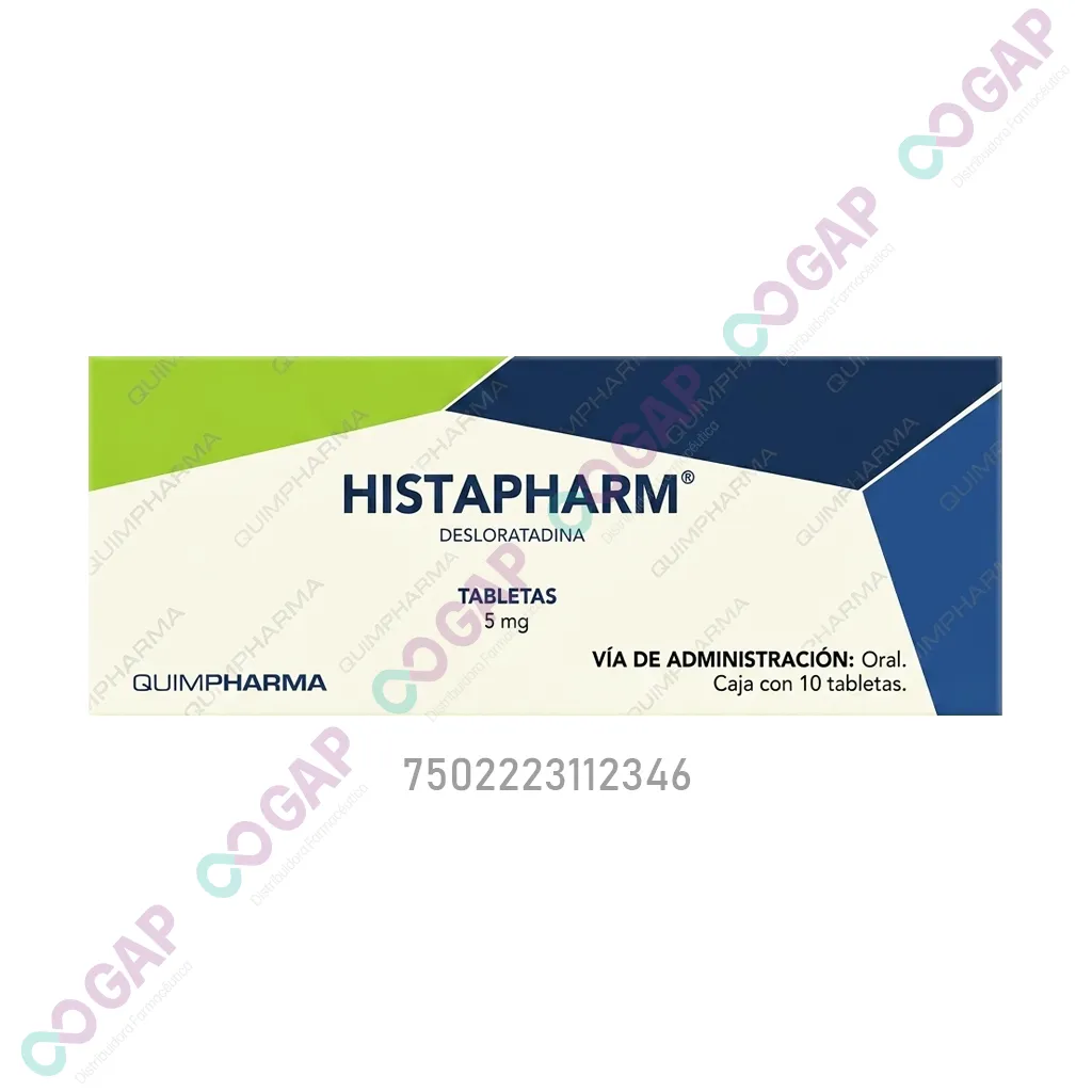 GE DESLORATADINA 5 MG 10 TAB HISTAPHARM