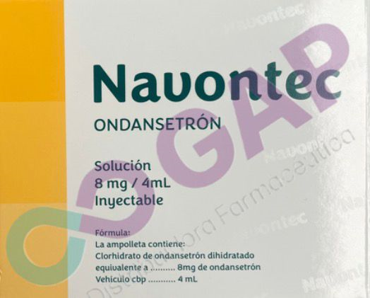 ONDANSETRON 8MG/4ML SOL INY NAVONTEC