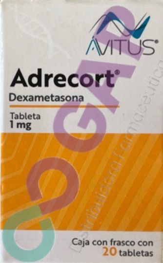 DEXAMETASONA 1MG C/20 TAB ADRECORT AVITUS