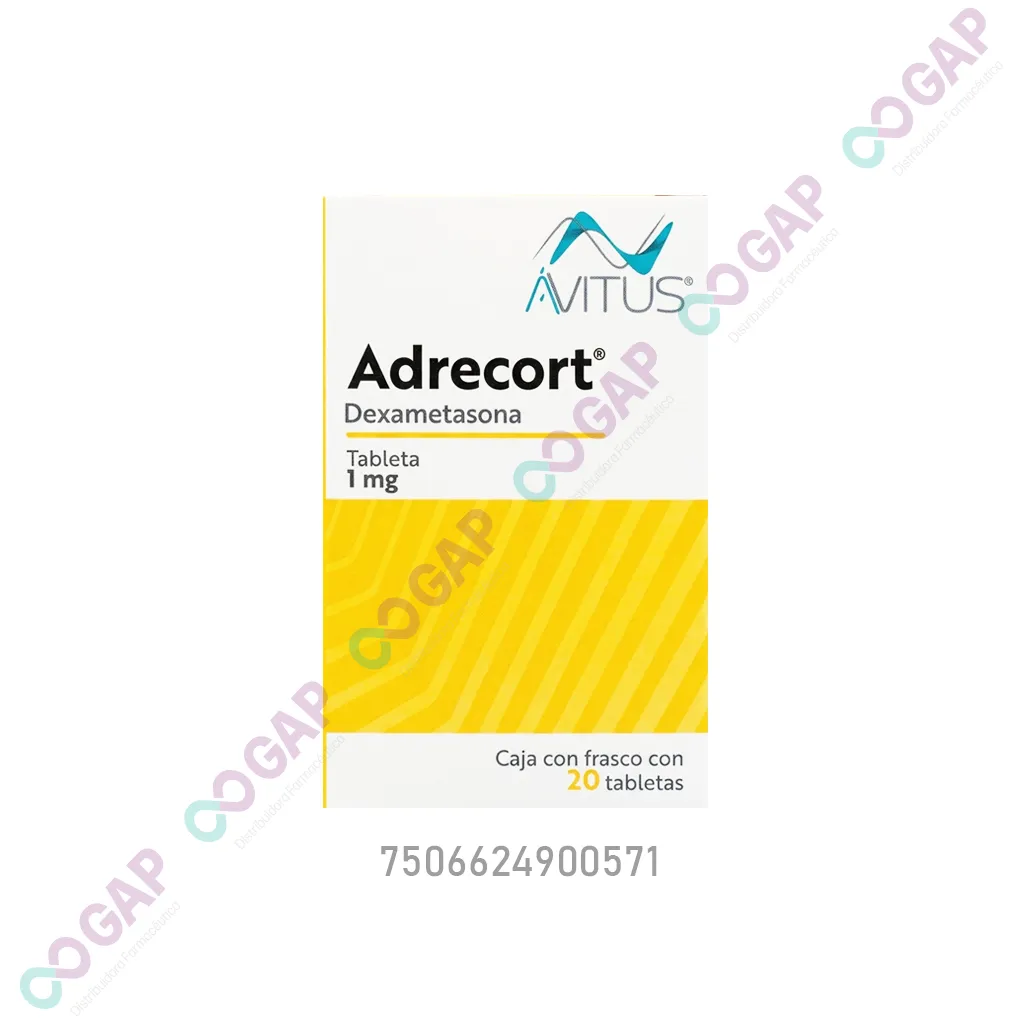 GE DEXAMETASONA 1MG C/20 TAB ADRECORT AVITUS