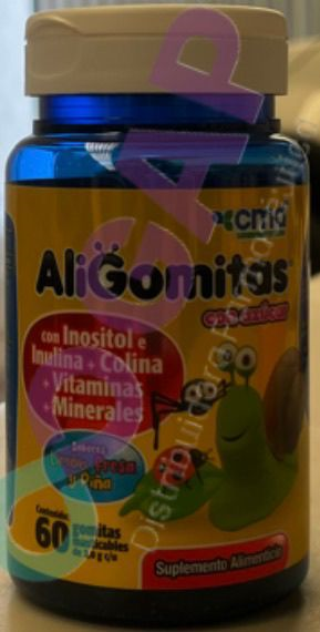 ALGOMITAS CON AZUCAR 60 GOMITAS