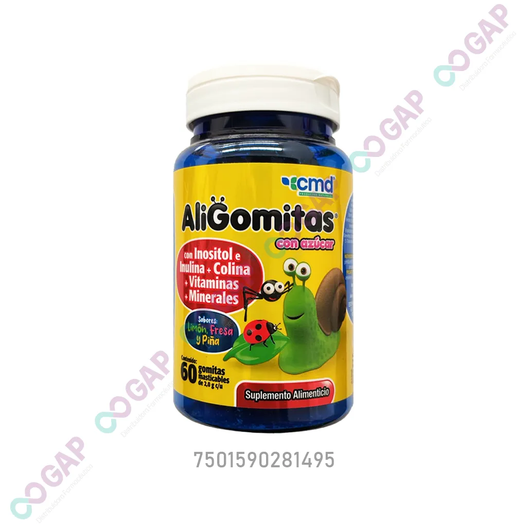 ALIGOMITAS CON AZUCAR 60 GOMITAS