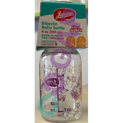 BIBERON JALOMA DECORADO 4 ONZAS (120ML)