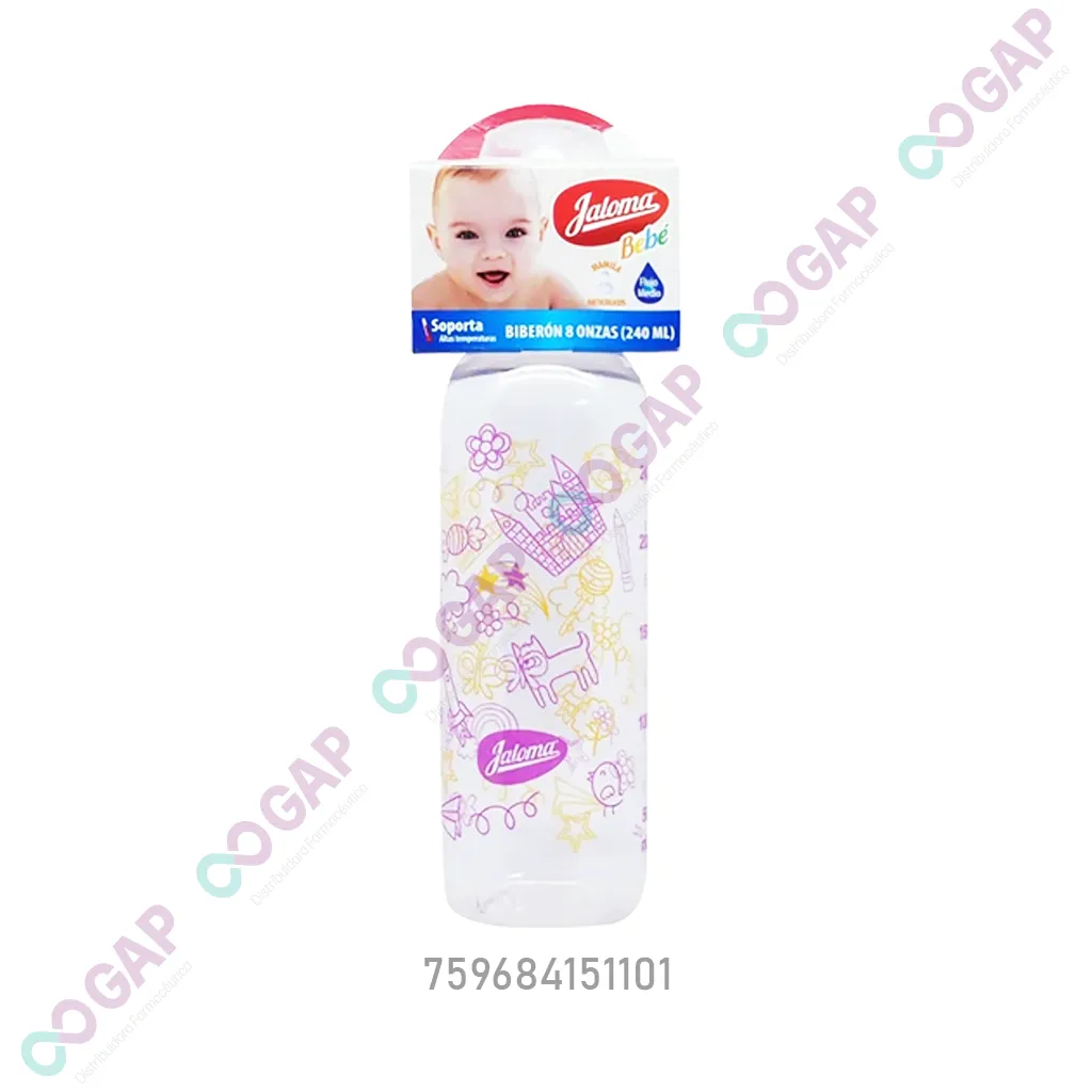 BIBERON JALOMA DECORADO 8 ONZAS (240ML)