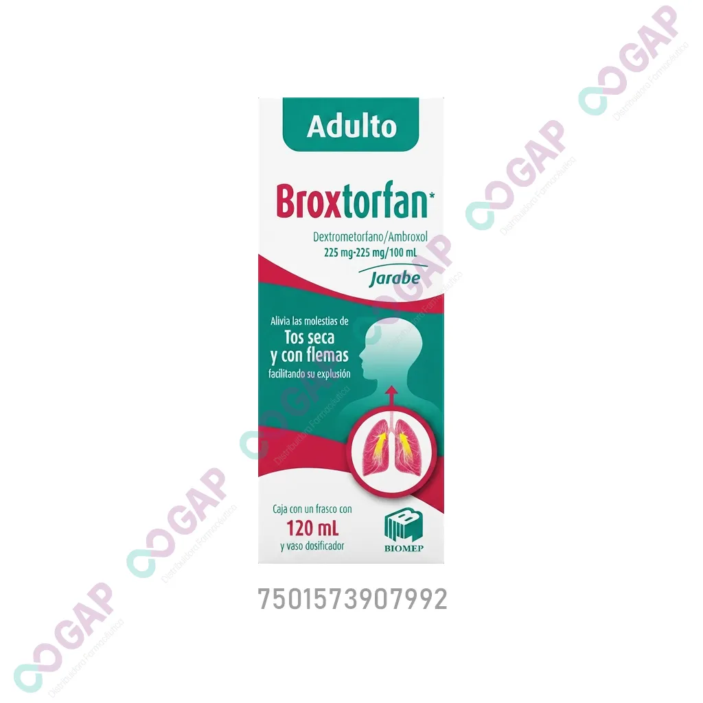 GE AMBRO/DEXTROME BROXTORFAN JBE AD FCO 120ML
