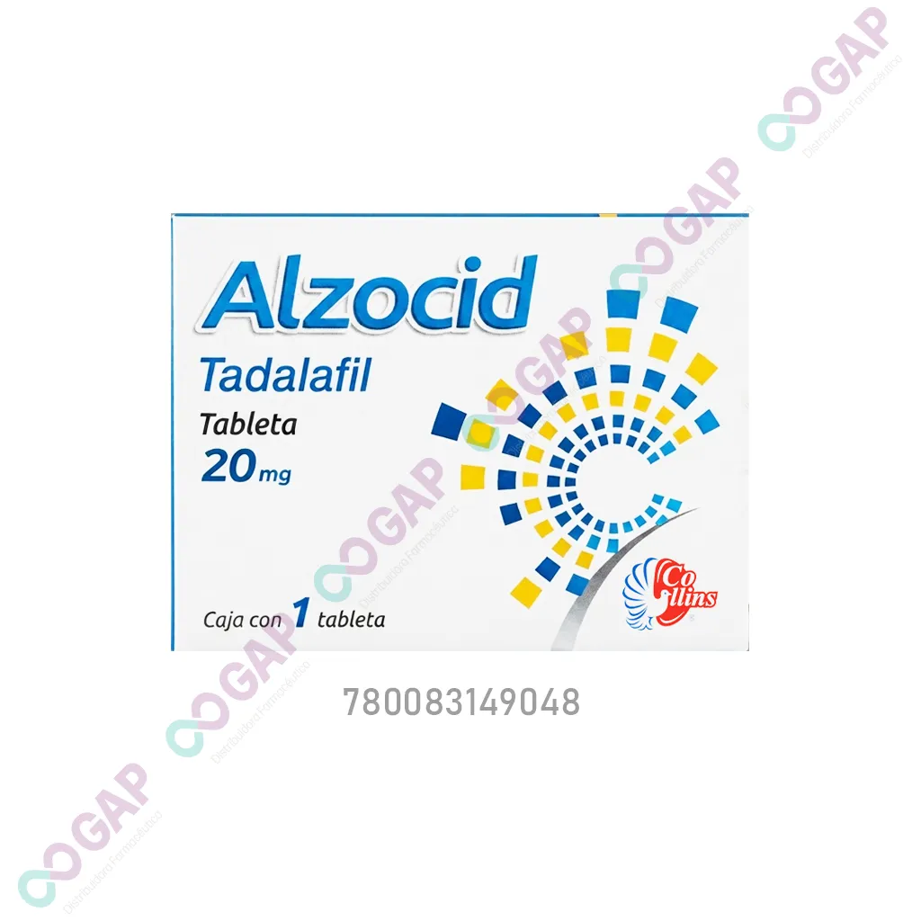 GE TADALAFIL ALZOCID 20 MG 1 TABLETA