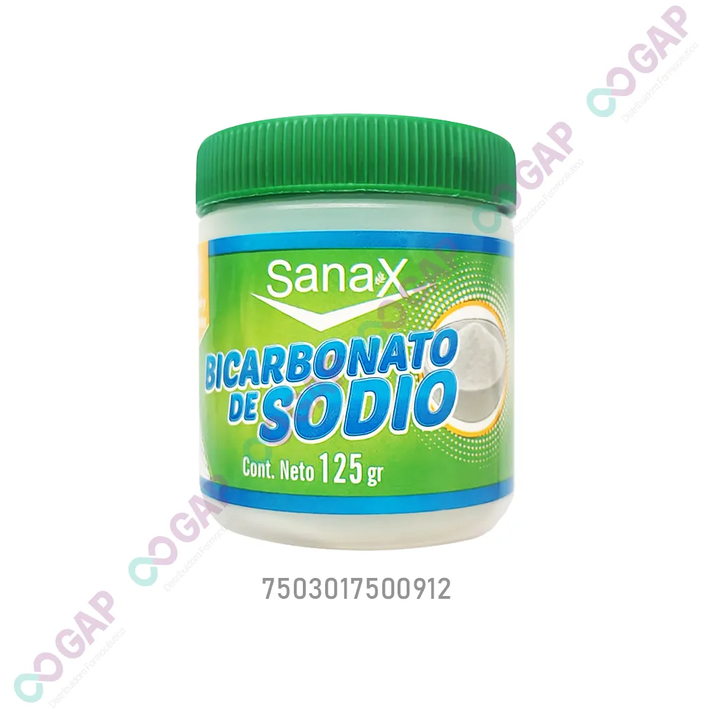 BICARBONATO DE SODIO SANAX TARRO 125 G